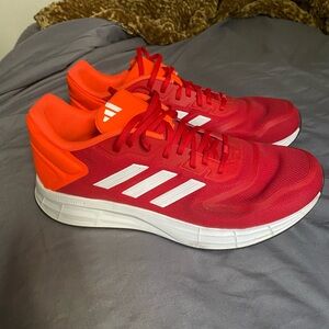 Adidas Men's Duramo Running Shoe Red Orange Size 12 Lightmotion